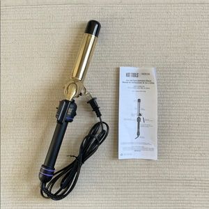 Hot Tools Signature Series Gold Curling Iron 1.25"